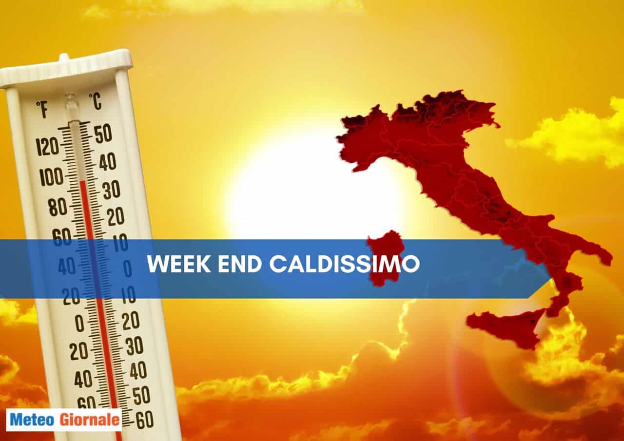 Meteo Week End di Maggio da ricordare per il Caldo Rovente africano