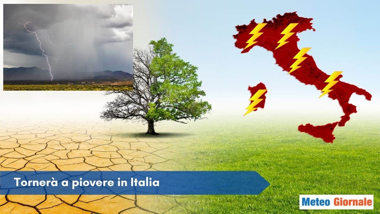 Meteo: ecco quando e quanto PIOVERA’ in una Italia afflitta dalla SICCITA’