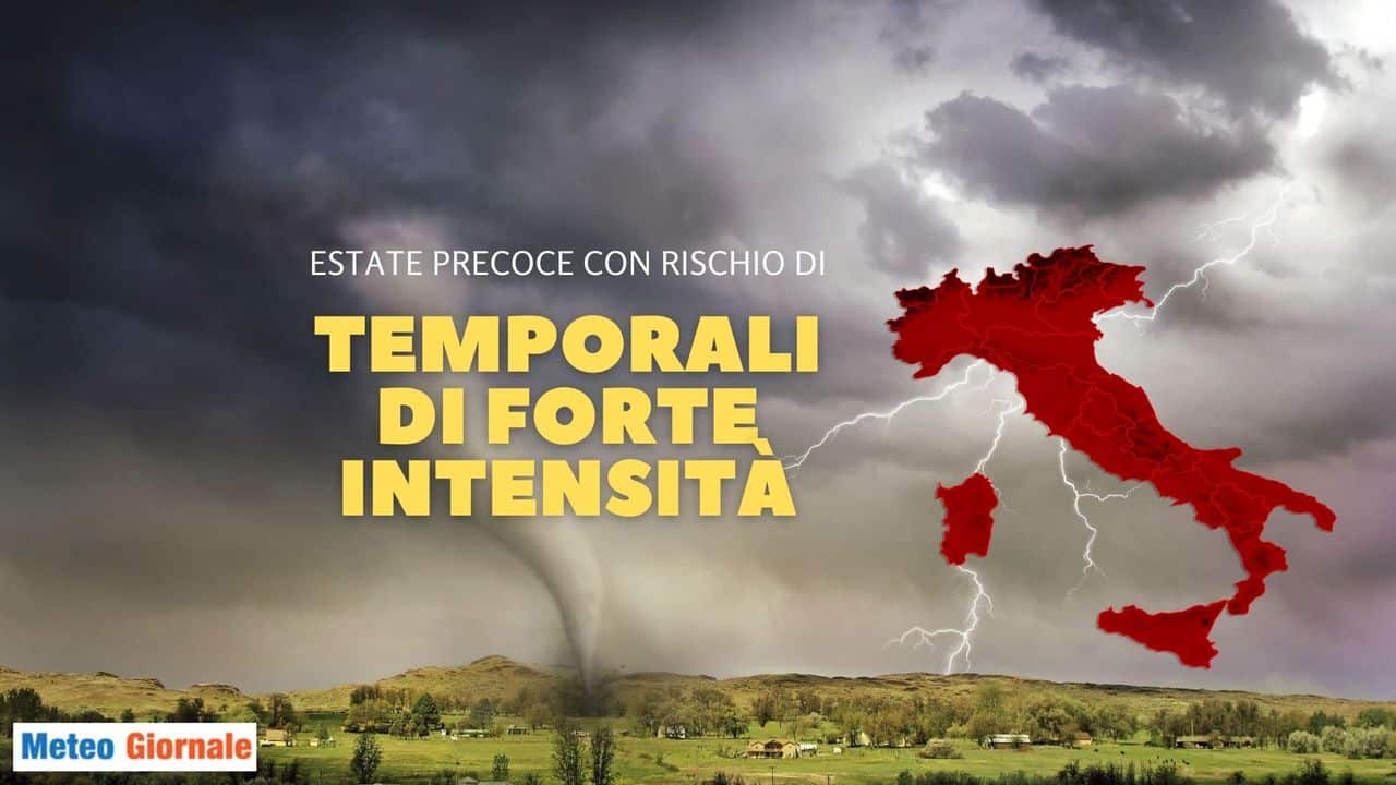 Meteo con crisi d’Estate imponente al pari del Caldo che farà