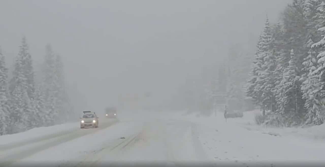 Torna la neve, tardiva perché quasi estate. Video Meteo