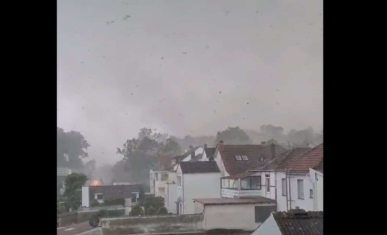 Germania, raffica di Tornado, danni devastanti in varie città. Video meteo