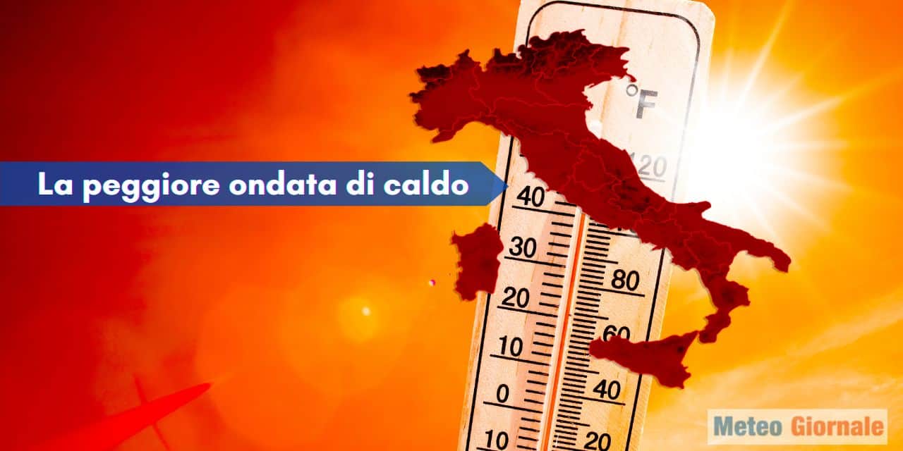 Meteo prossimi giorni: subito ondata di caldo sino a 44 gradi