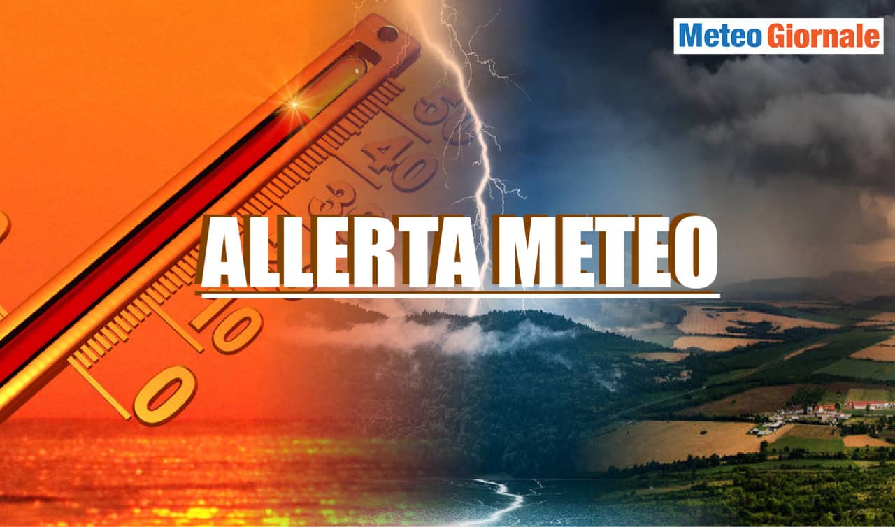 Allerta meteo Protezione Civile per giovedì 16 Giugno 2022