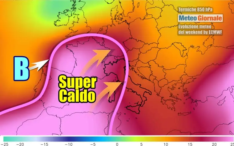 Caldo anomalo eccezionale in questo Giugno