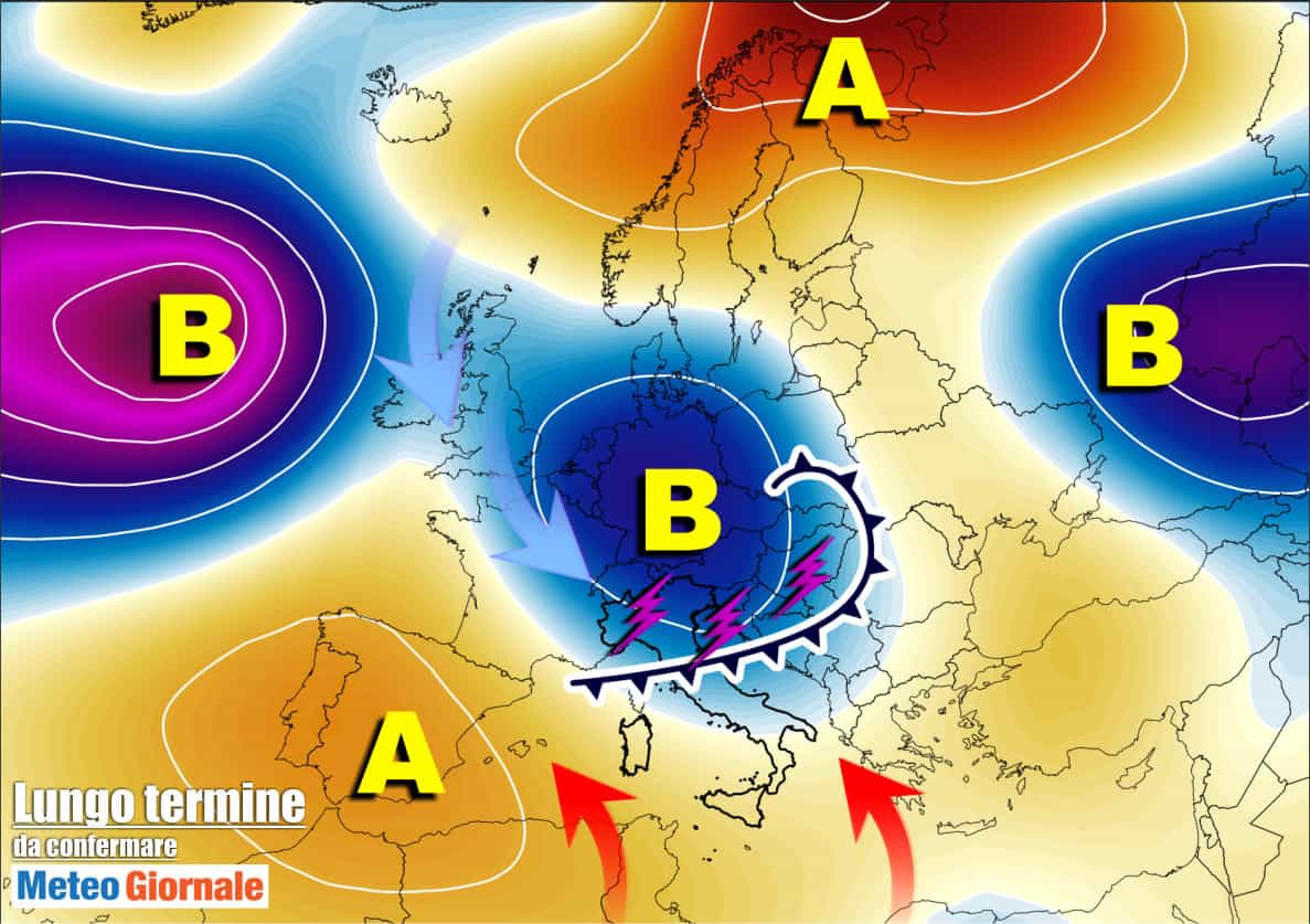 Meteo 15 giorni: CALDO ma NOVITA’, arriva il REFRIGERIO a suon di TEMPORALI
