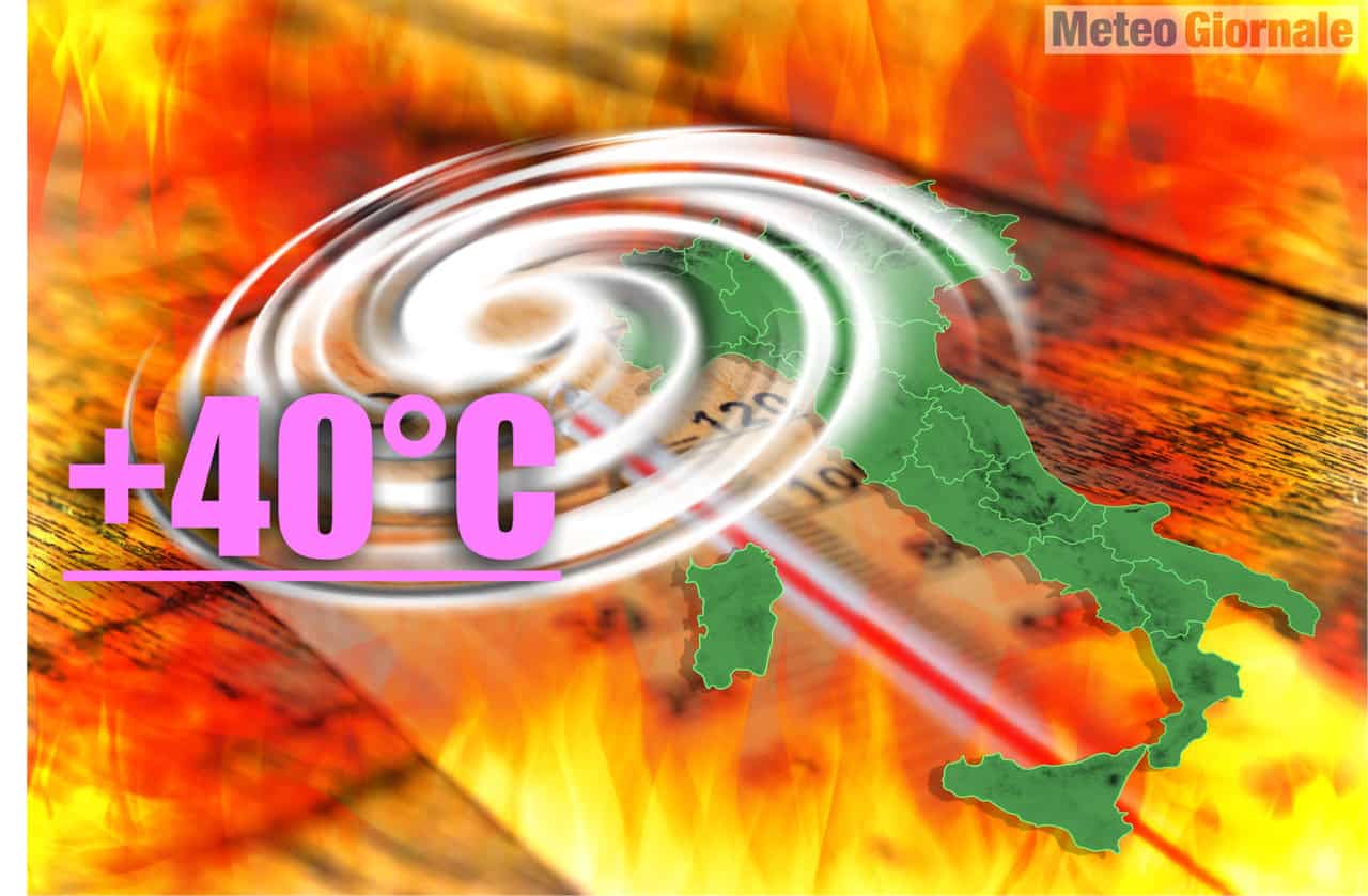 Meteo, la calma con il Caldo del Sahara prima della anomala Burrasca