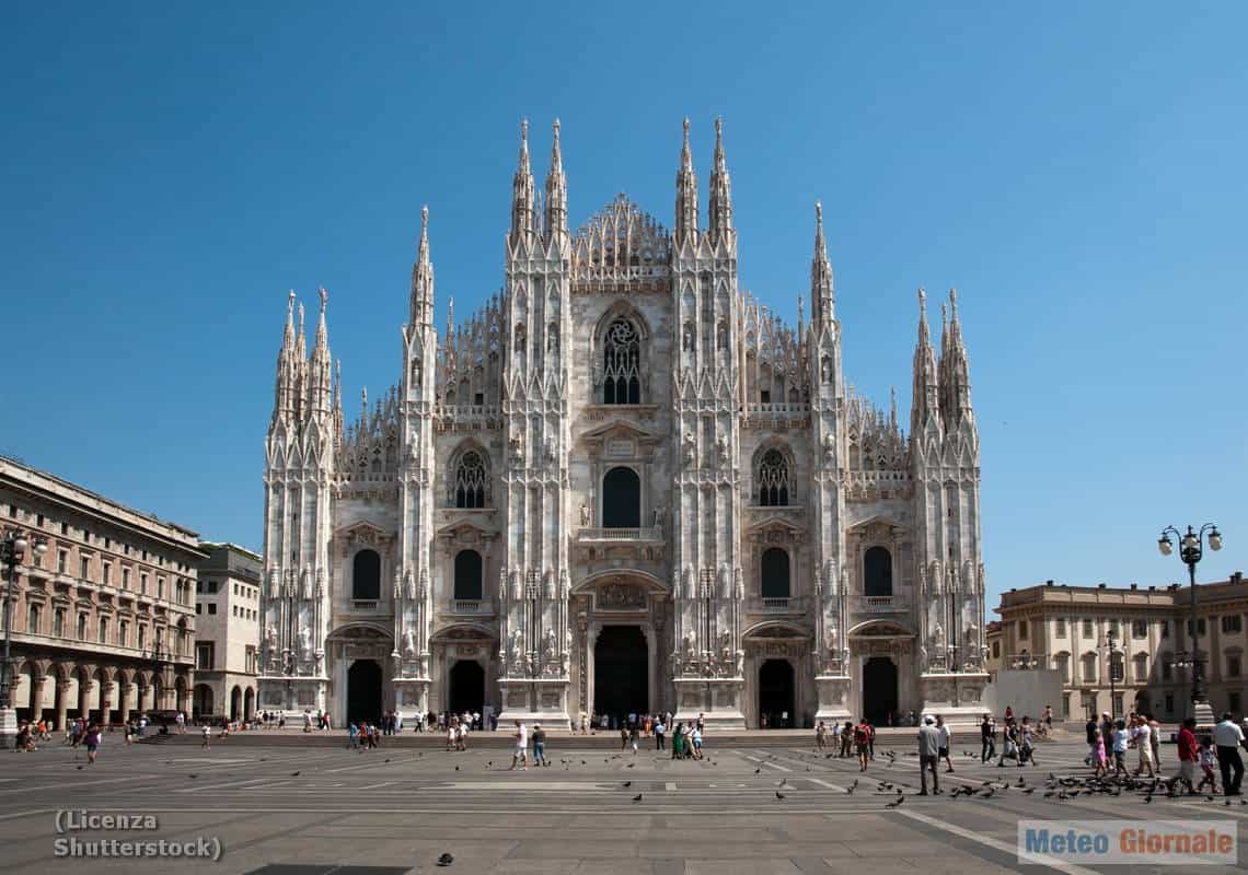 Meteo MILANO: rischio di caldo record storico. Temporali