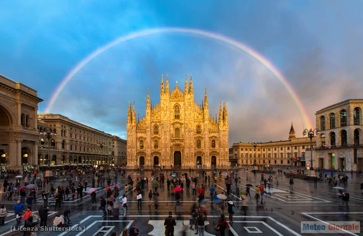 Meteo MILANO: tra caldo record e temporali