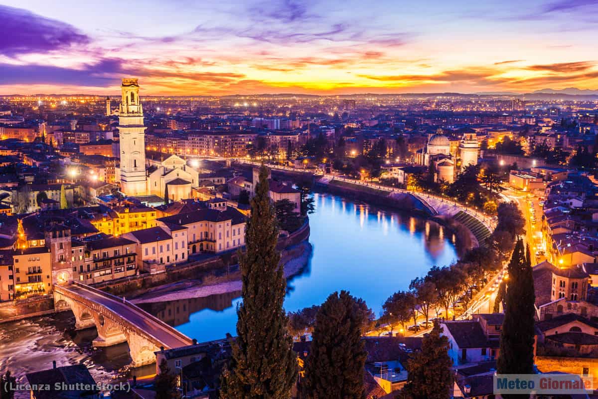 Meteo VERONA: caldo afoso di forte intensità