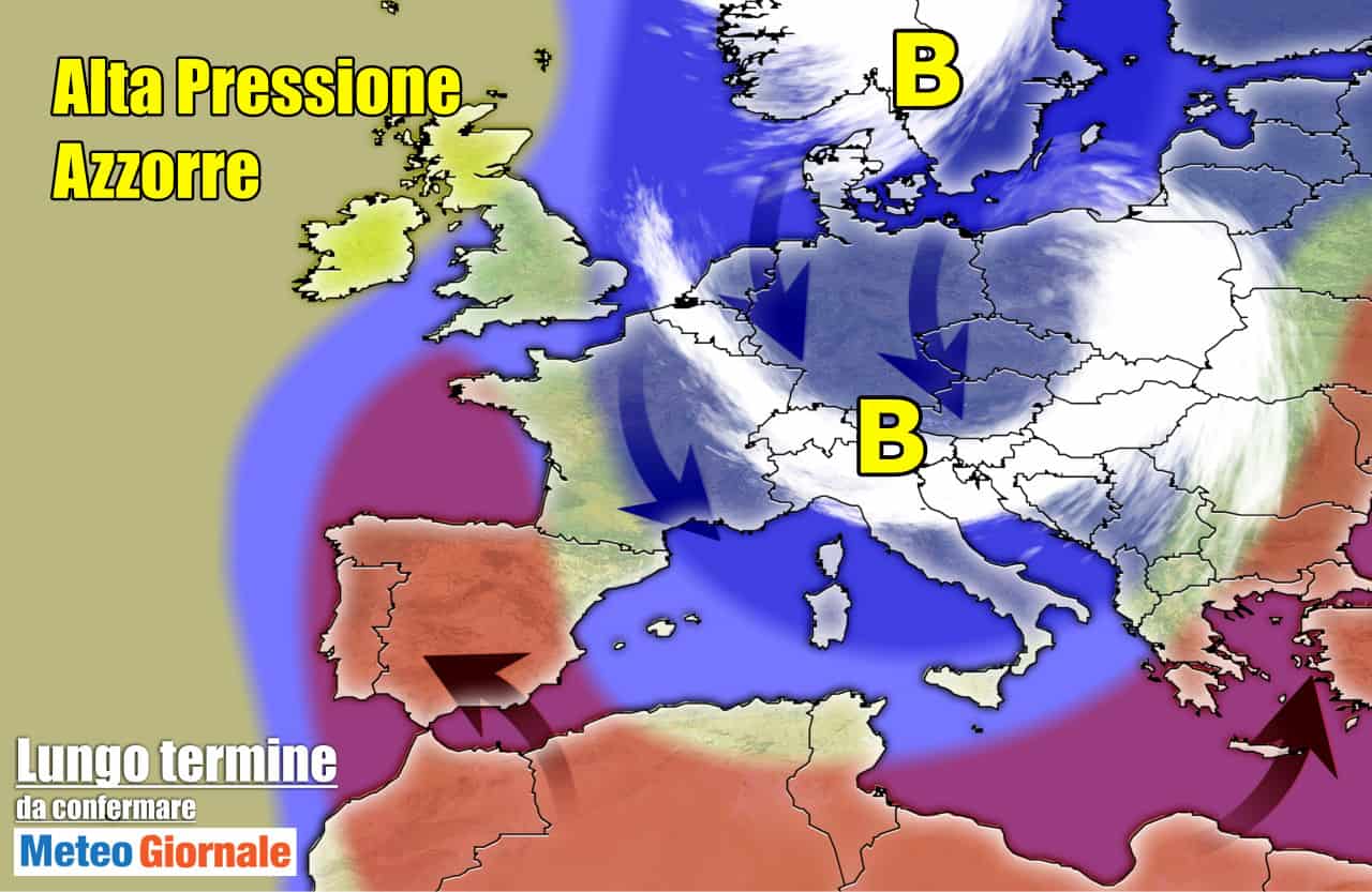 Aria Fredda dopo varie Ondate di Caldo nel Meteo sino al 15 Luglio. Temperature in diminuzione