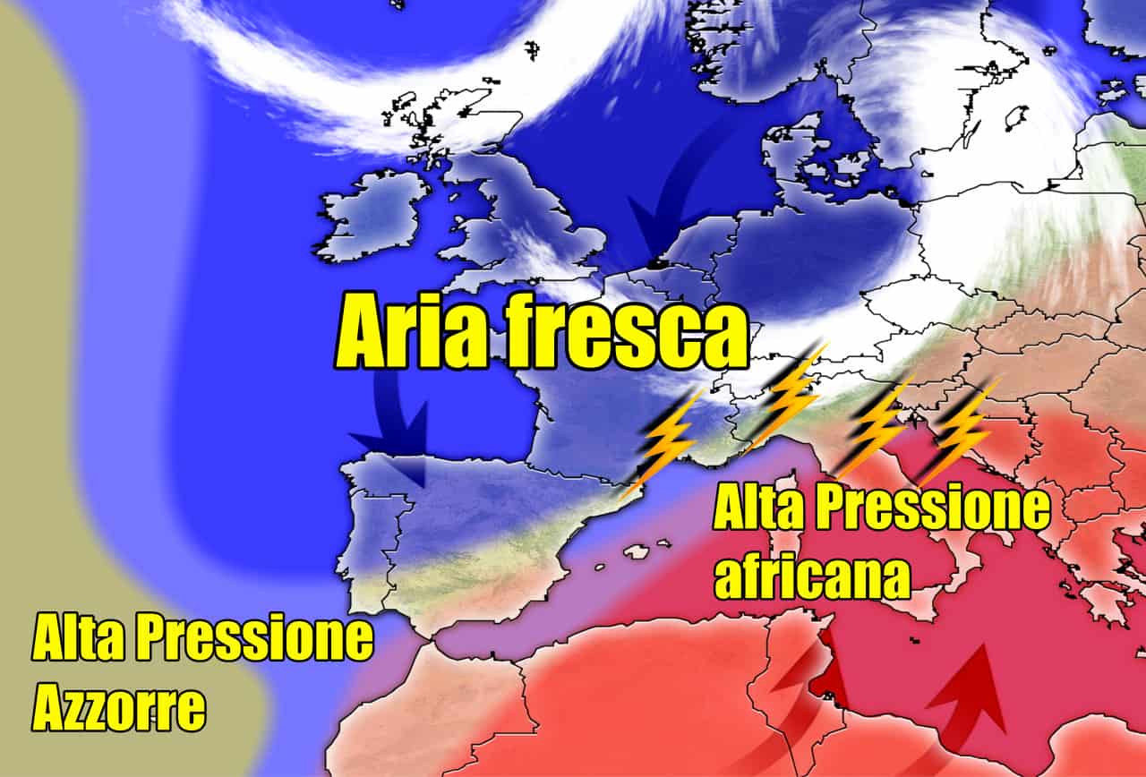 Meteo 15 giorni al 6 Luglio nel CALDO tra Giugno a Luglio e TEMPERATURE da record