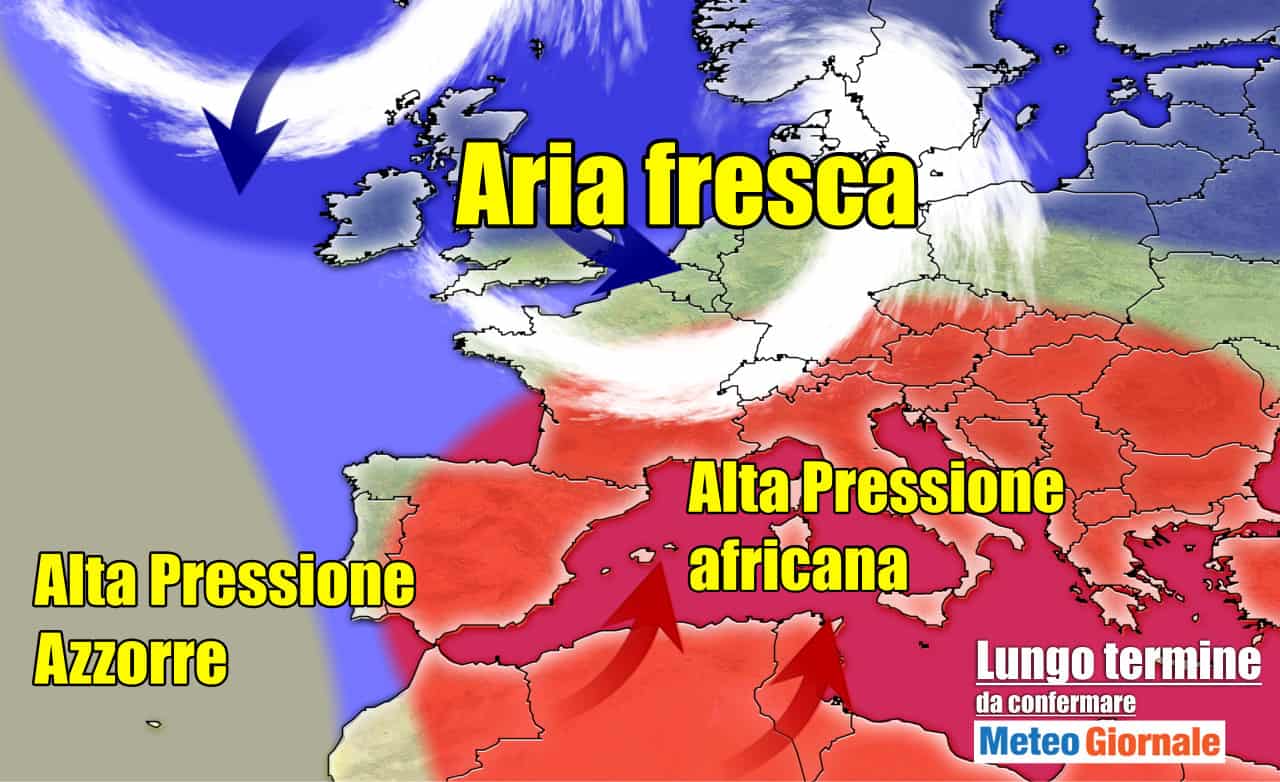 Meteo 15 giorni al 7 Luglio. La SVOLTA infernale temuta da inizio Giugno