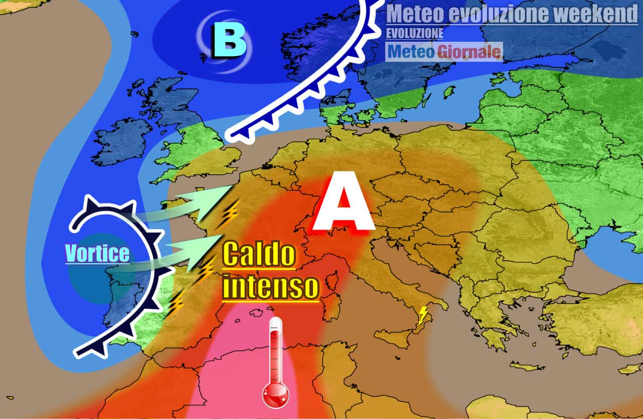 Meteo 7 Giorni: anticiclone africano insistente, morsa del caldo in aumento