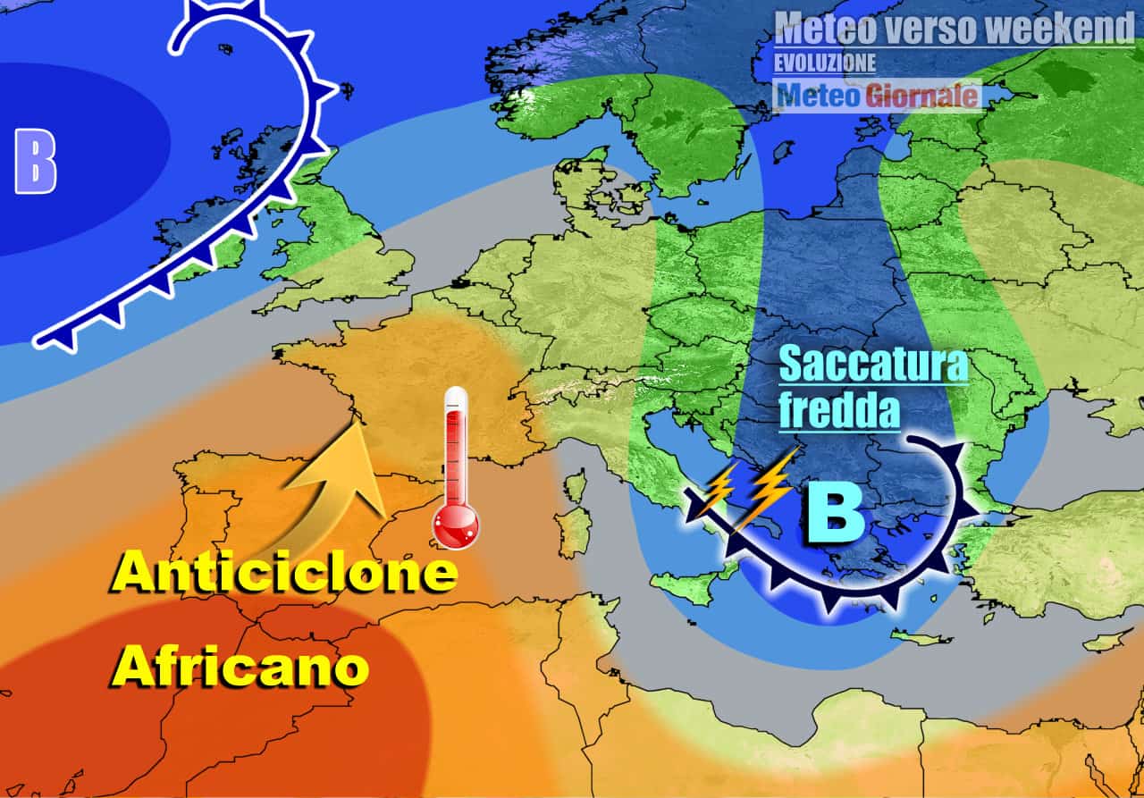 Meteo 7 Giorni: sfuriata temporali e gran fresco, dal weekend cambia tutto