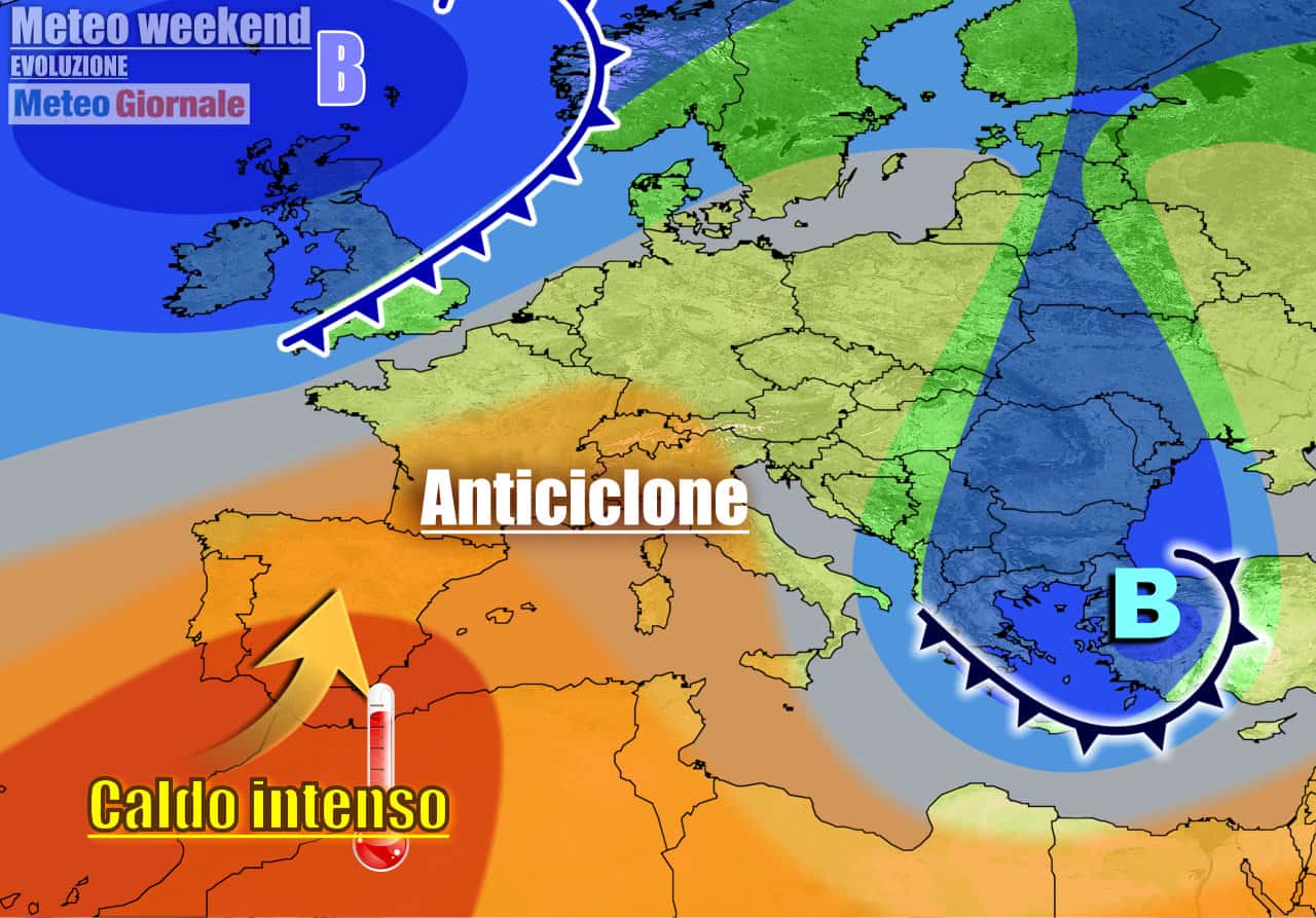 Meteo 7 Giorni: temporali sull’Italia, ma per il weekend cambio di scenario