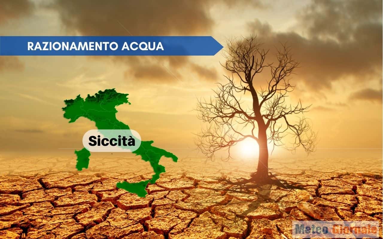 Italia, acqua per solo 10 giorni. Siccità, la situazione