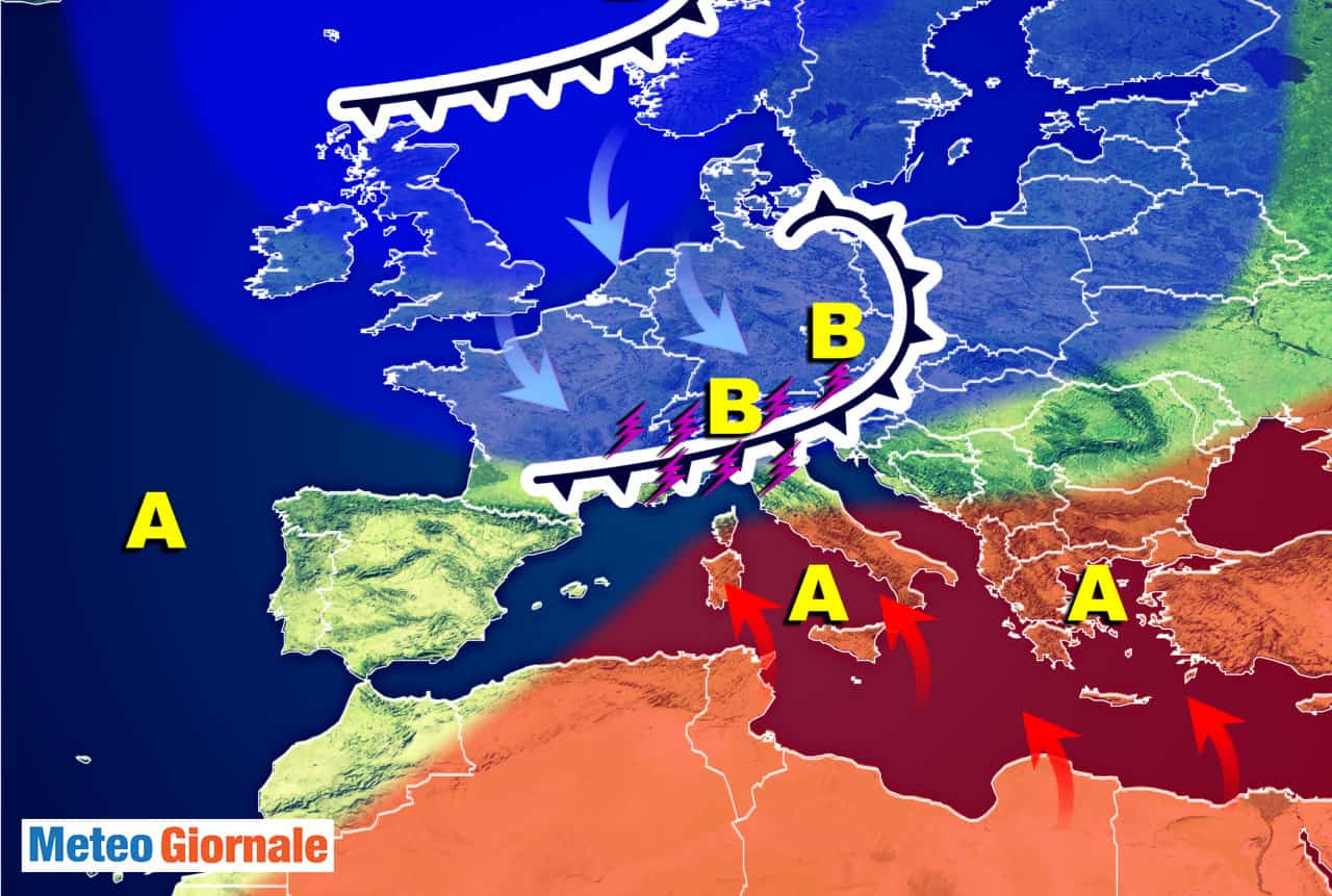 Meteo 15 giorni, soqquadro generale per effetto delle Correnti dell’Oceano