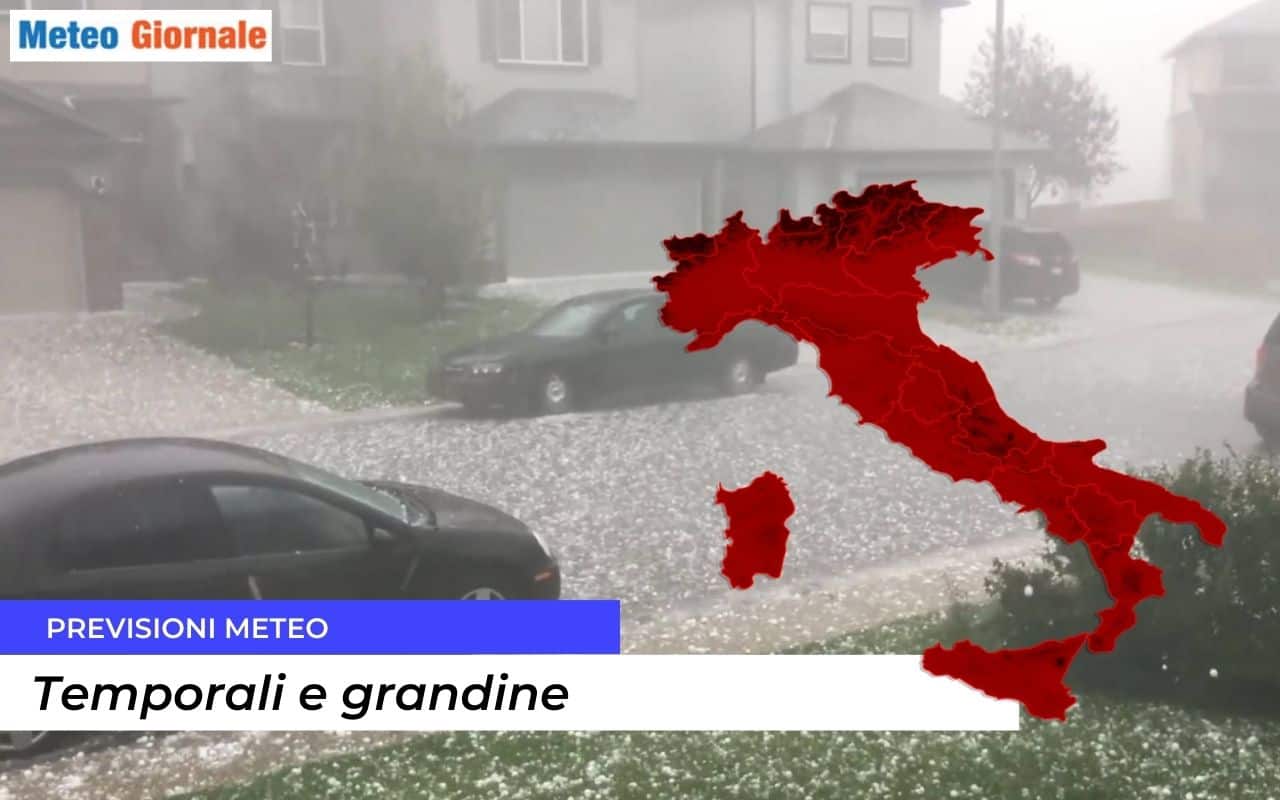Meteo: break imminente con temporali e aria fresca, ma il caldo poi tornerà