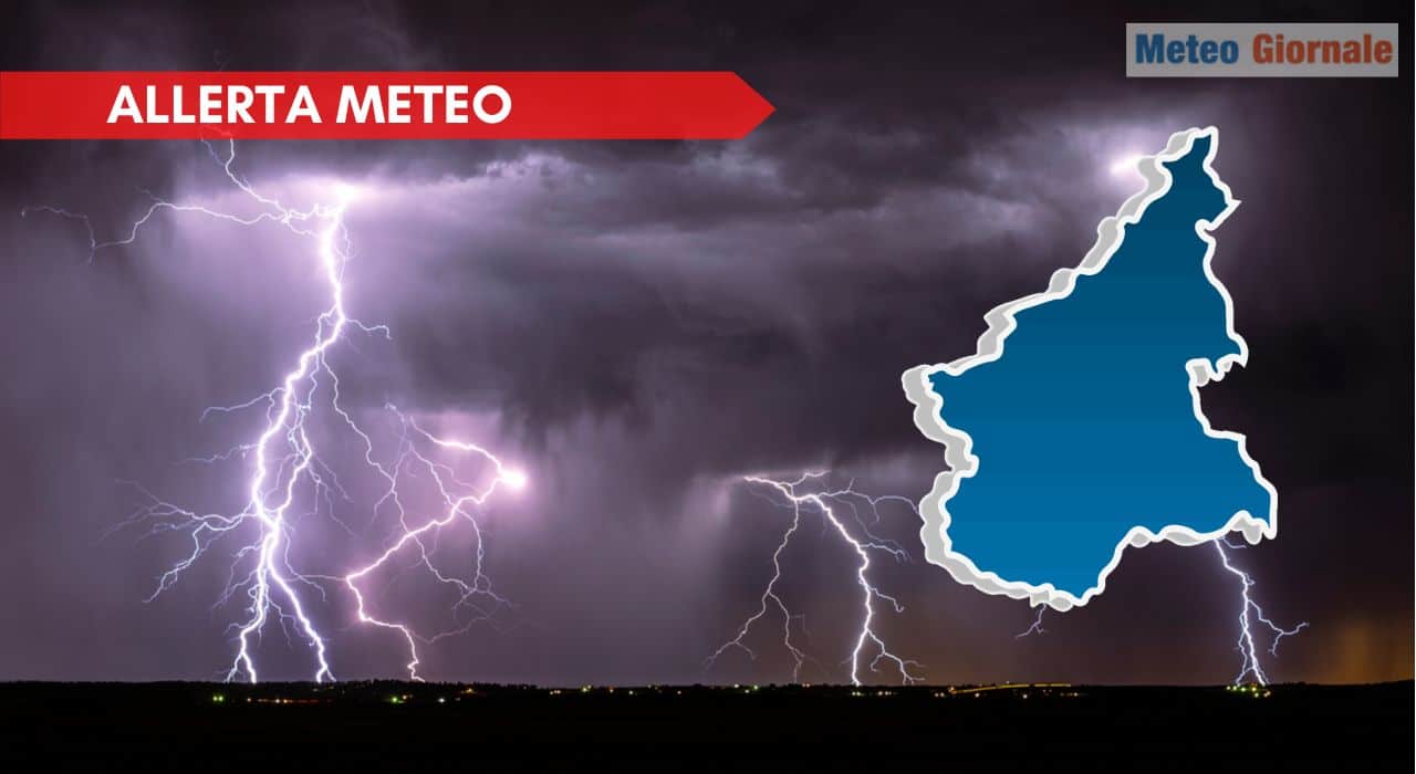 Allerta meteo Protezione Civile del Piemonte