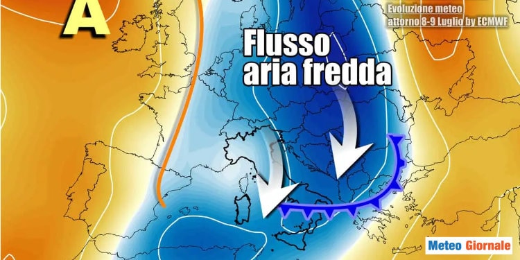 Meteo Italia, Estate di Luglio cambierà volto. Stop al CALDO AFRICANO