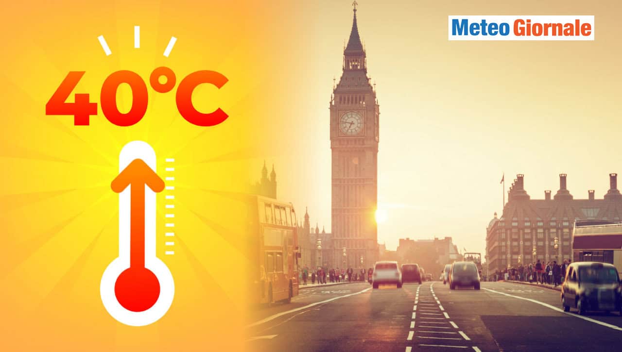 Meteo Europa: caldo storico! Londra sfonda muro dei 40 GRADI non era mai successo
