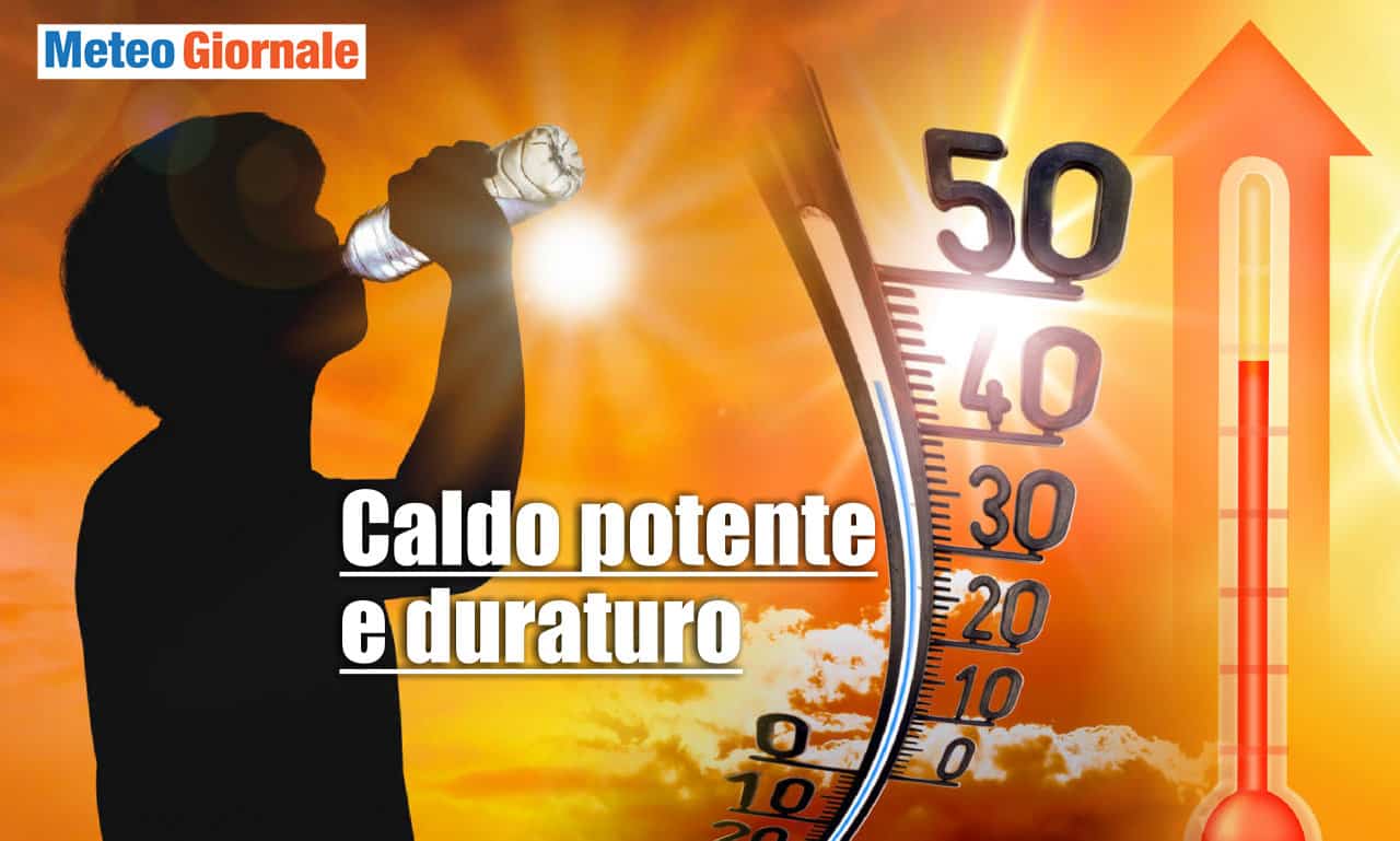 Meteo: arriva la settimana più calda dell’anno, oltre 40°C. Poi Break e temperatura in diminuzione. Temporali