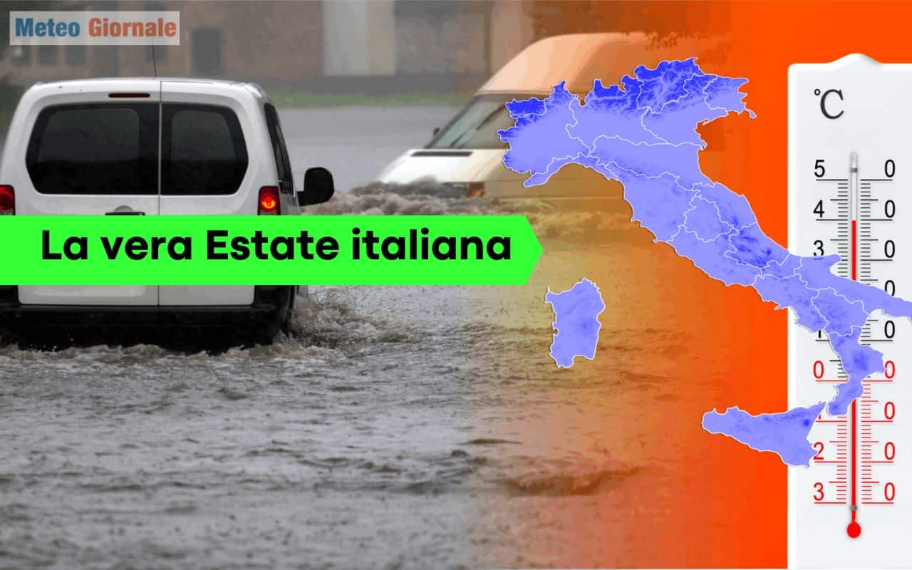Torna la pioggia. Analisi del Meteo dell’Aeronautica Militare per Agosto