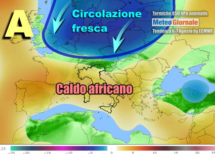 Meteo settimana di Ferragosto, possibile crisi dell’Estate