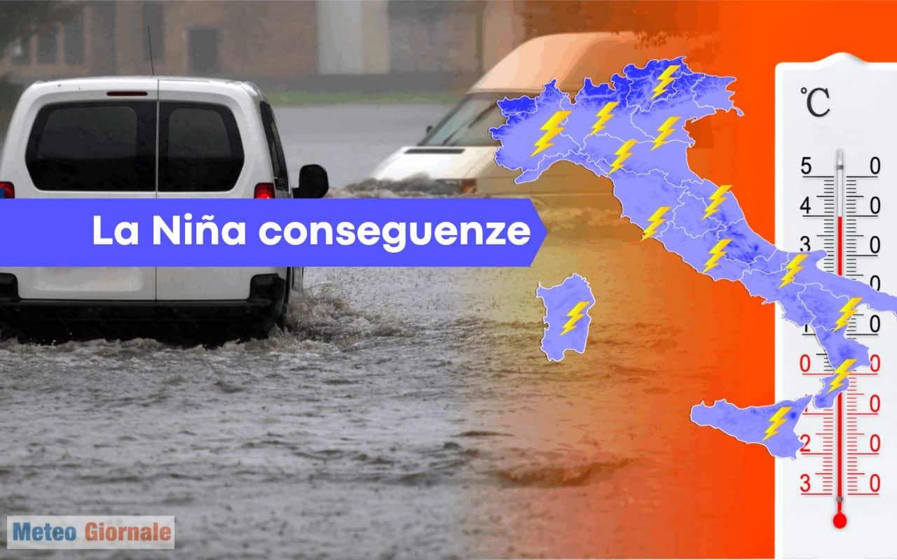 La Niña novità nel meteo mondiale e quindi Europa in Autunno e Inverno