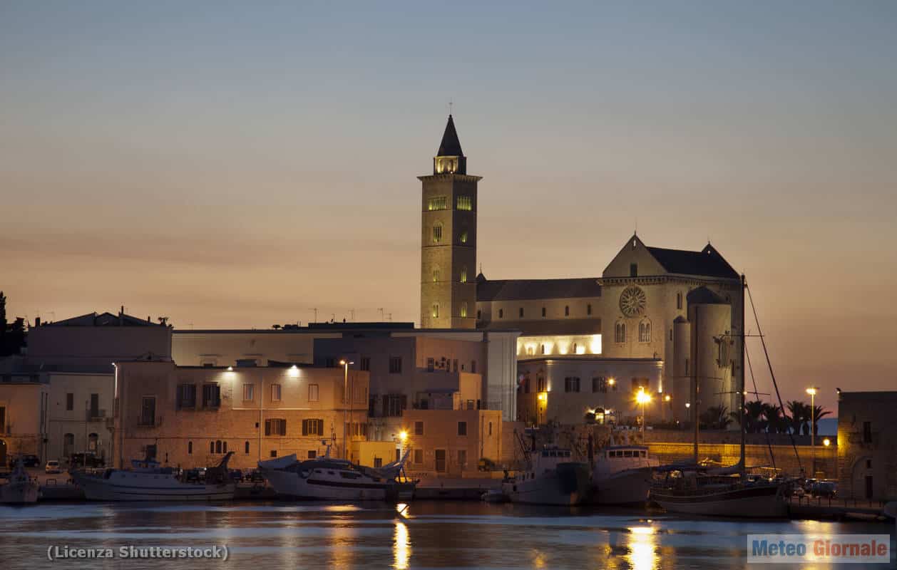 Meteo BARI: bel tempo e temperature nella media, in aumento nel seguito