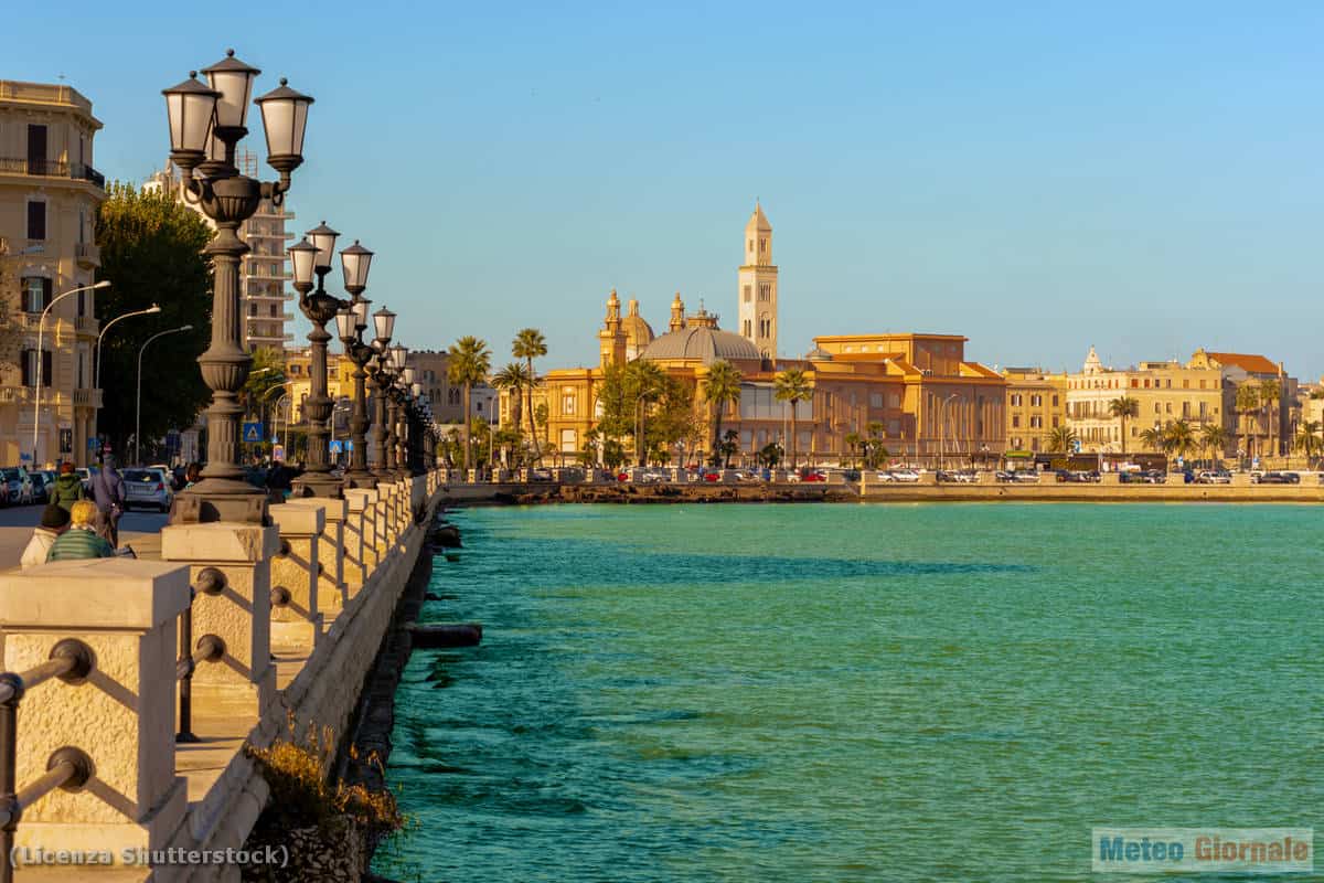Meteo BARI: tendenza ad afa opprimente