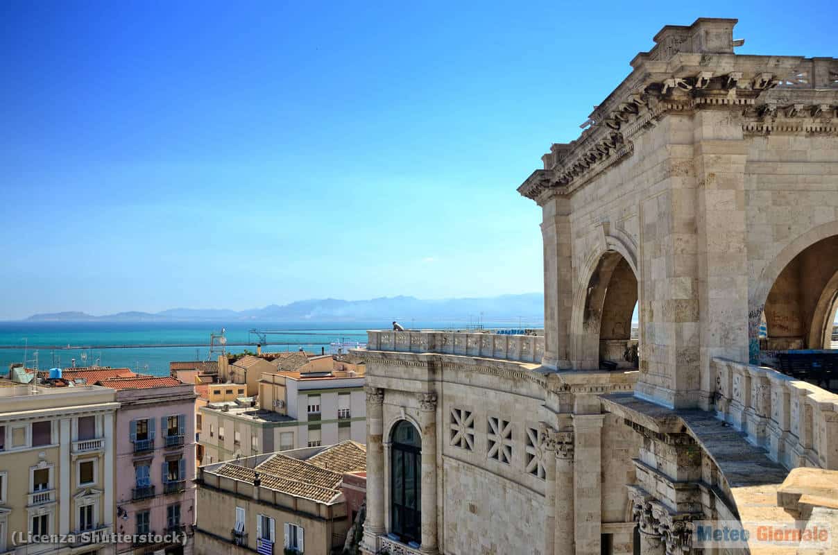 Meteo CAGLIARI: caldo tropicale