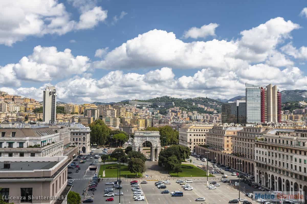 Meteo GENOVA: rischio di temporali, poi ondata di calore