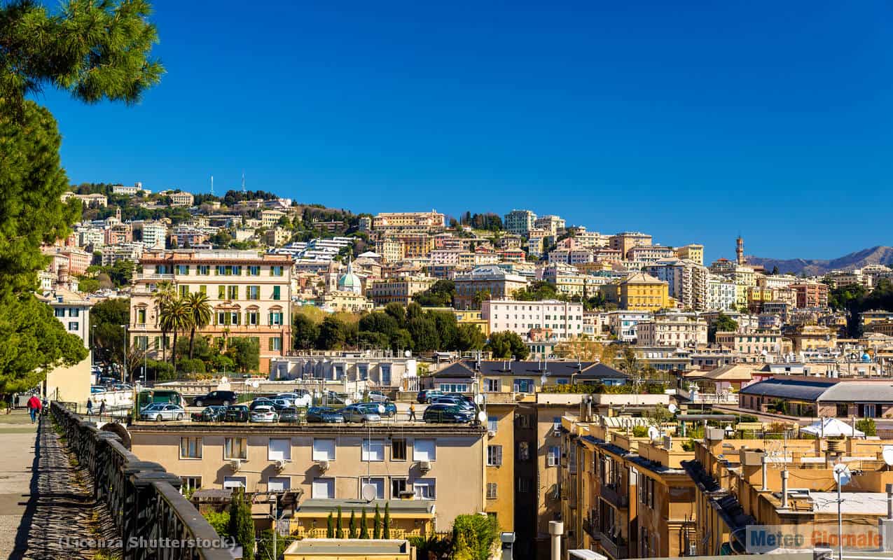 Meteo GENOVA: caldo nella media, ma la settimana prossima fortissimo aumento dell'afa