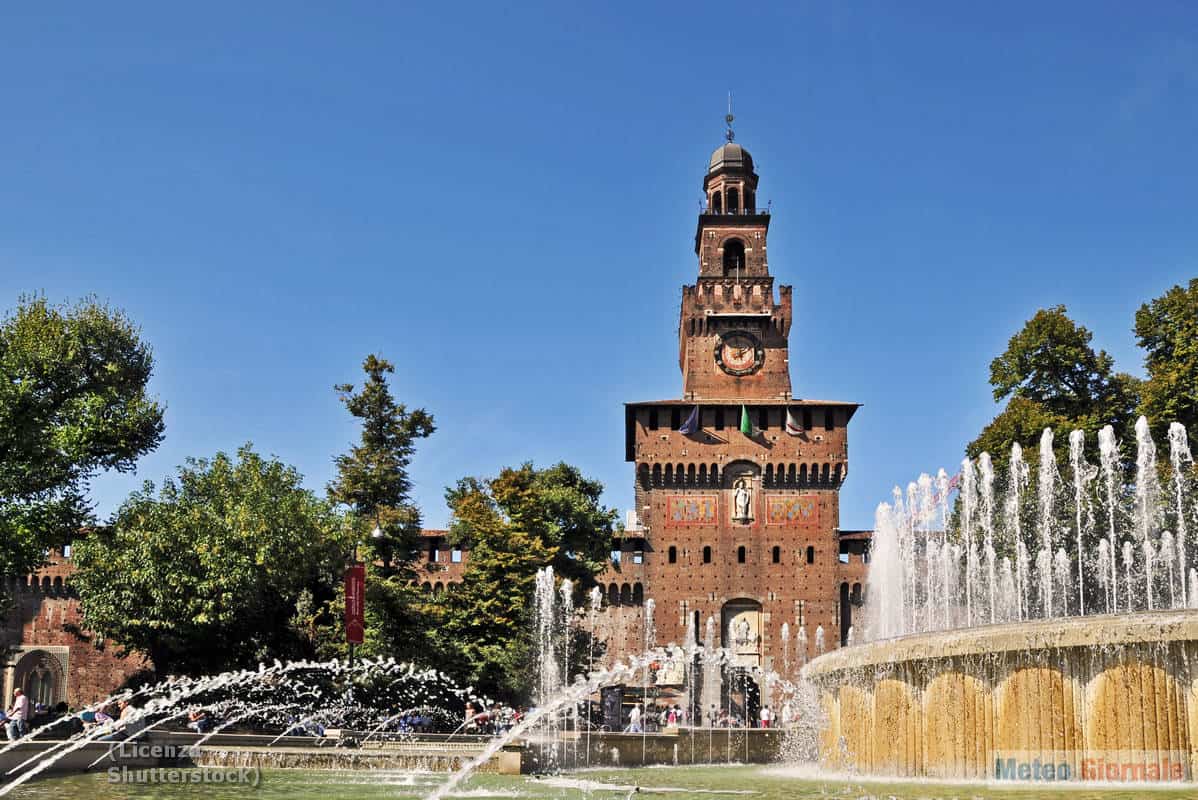 Meteo MILANO: caldo in diminuzione, ma molto intenso. Torna il rischio di temporali