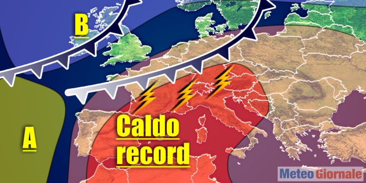 Meteo Italia sino al 24 Luglio: avvio verso una prolungata fase di caldo africano. Rischio di record