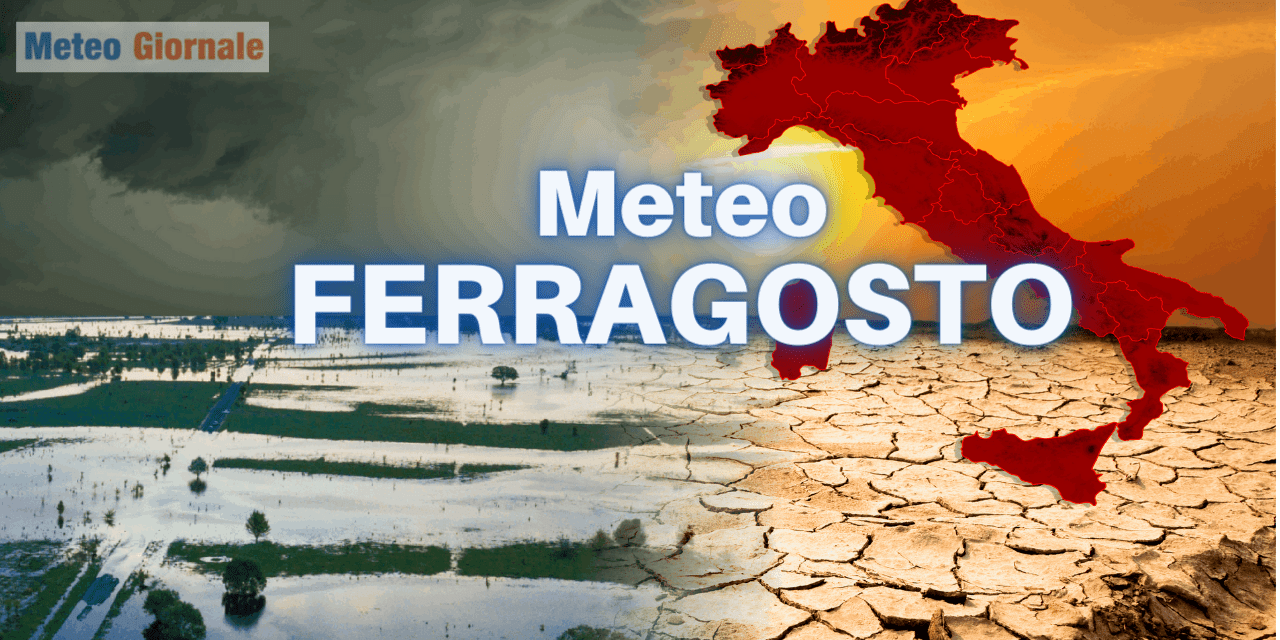Meteo con due settimane di caldo africano e la rottura dell’Estate. Stop calura