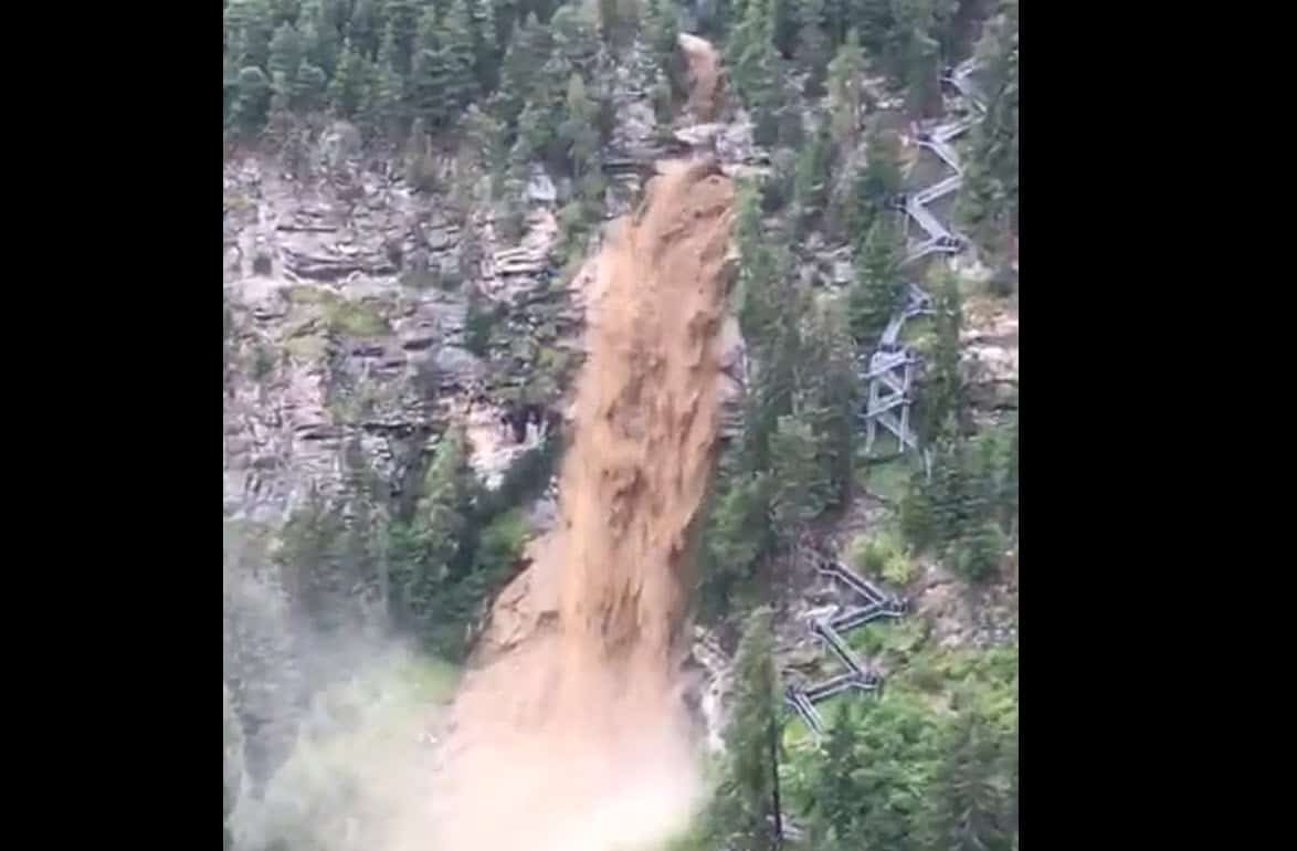 Austria violenti nubifragi. Ingenti danni con allagamenti e smottamenti. Video Meteo