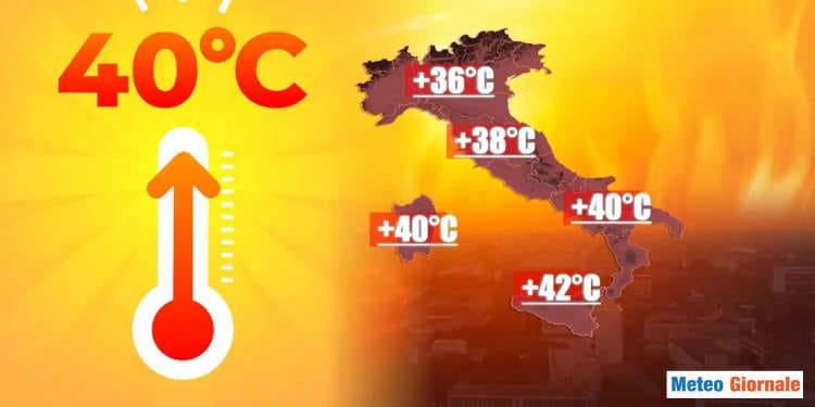 Meteo: fase acutissima del caldo, prima del burrascoso cambiamento