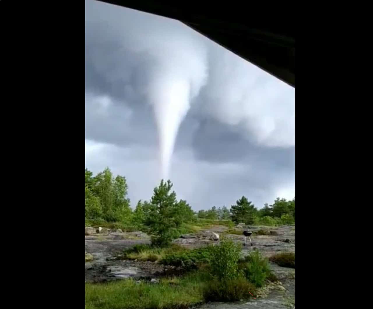 Serie di tornado in Finlandia. Video Meteo