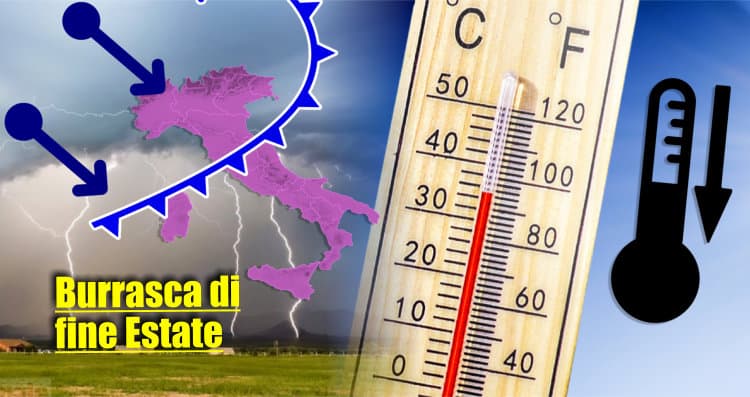 Meteo dopo Ferragosto verso repentina rottura anticipata dell’Estate
