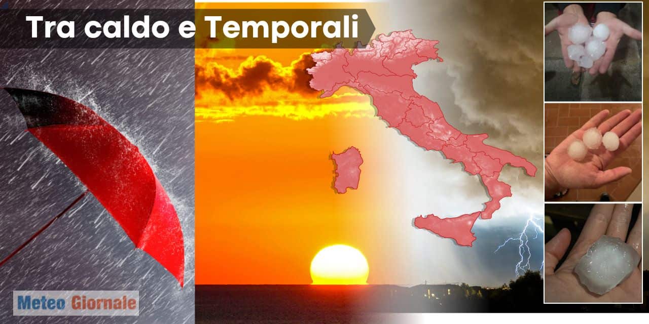Meteo sino 6 Settembre, torna l'Africa con caldo intenso e nuova raffica di temporali 1 Estate dal meteo incerto, ma prevarrà il caldo. Ci sarà occasione per temporali anche intensi.