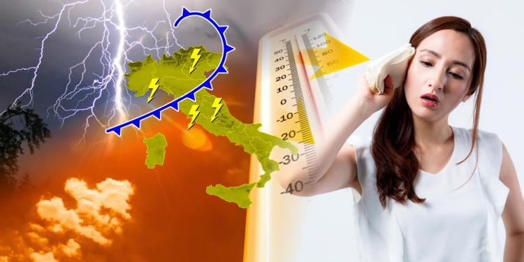 Meteo prossima settimana, di nuovo caldo africano seguito da cambio brusco