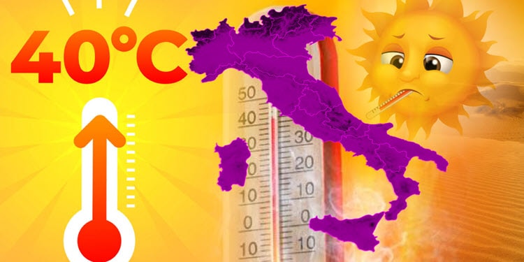 Meteo: caldo esagerato sino fine Agosto e oltre, Estate 2022 senza una fine