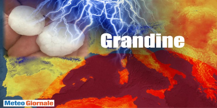 Meteo verso weekend, in arrivo molti temporali e tanto caldo con rischio grandine grossa