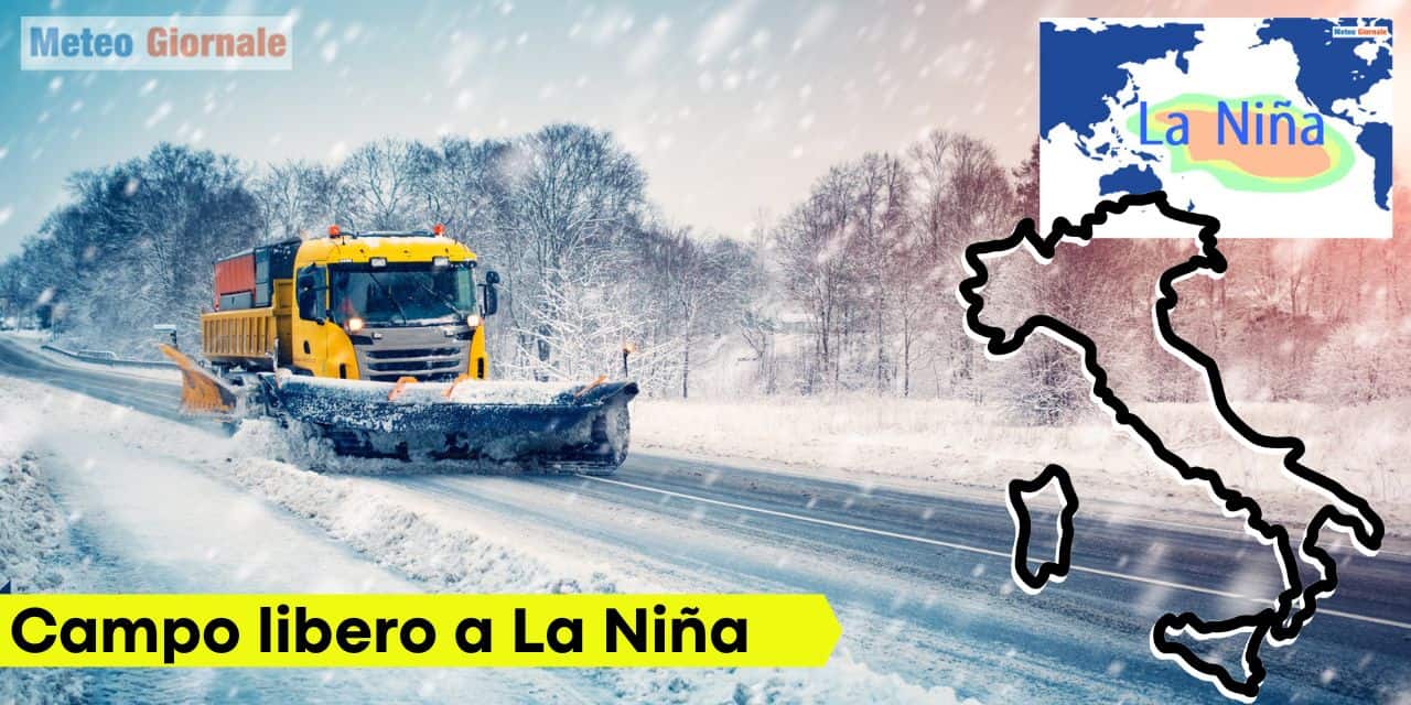 Meteo: La Niña avrà campo libero ad un Inverno diverso. Influenze anche in Italia