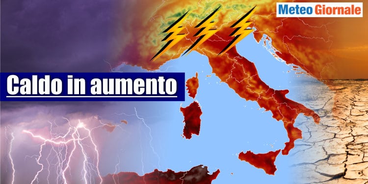 Meteo Italia settimana prossima tra tempeste d'Agosto e caldo africano