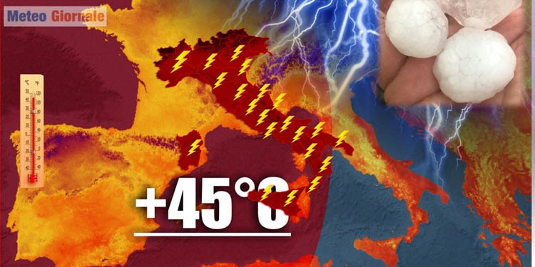 Meteo prossima settimana: Settembre peggio, tra temporali e caldo eccezionale