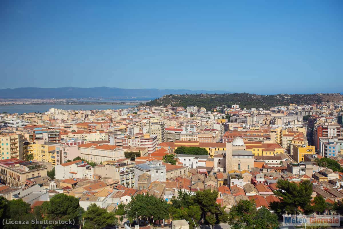 Meteo CAGLIARI tropicale, caldo esagerato, qualche temporale