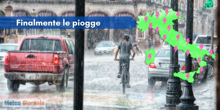 Stop siccità: la stagione delle torrenziali sempre più imminente